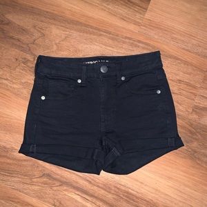 American Eagle high waisted denim shorts